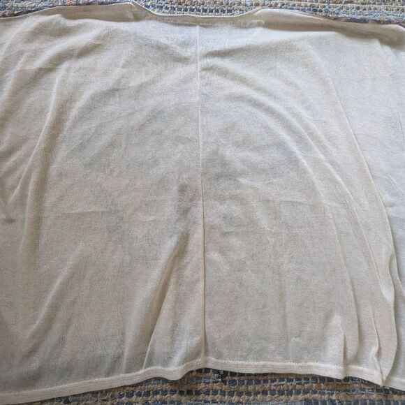 Boho Elephant Print Feather Tie Poncho Kimono One Size Fits Most Tribal Festiv - Picture 6 of 6